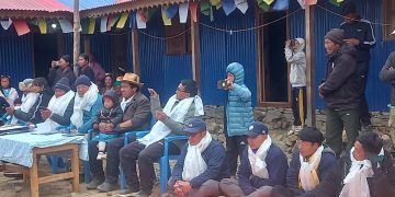 लिङ्गममा खानेपानी योजना तथा सामग्री हस्तान्तरण सम्पन्न