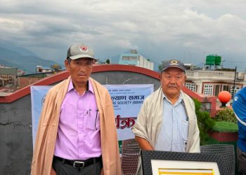 भोटखोला भोटे कल्याण समाजद्वारा शिक्षा क्षेत्रमा योगदान पुर्‍याउने दुई व्यक्तित्व सम्मानित