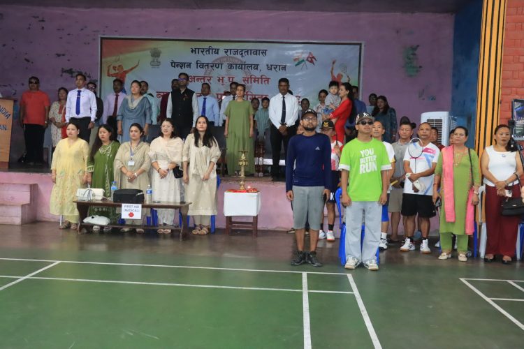 धरानमा आजदेखि अन्तर भूपू समिति ब्याडमिन्टन प्रतियोगिता सुरु (फोटो भिडियो सहित)
