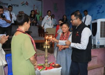धरानमा आजदेखि अन्तर भूपू समिति ब्याडमिन्टन प्रतियोगिता सुरु (फोटो भिडियो सहित)