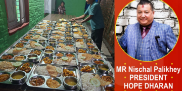 जन्मदिनको अवसरमा मानव सेवा आश्रममा भोजन वितरण